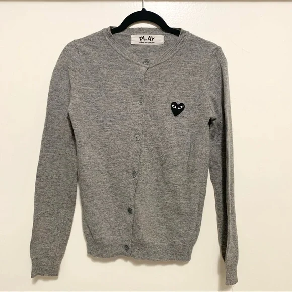 Comme des Garcons Play Cardigan Sweater